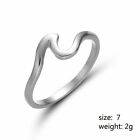 Fashion 925 Silver Tassesl Knuckle Ring Open Zircon Rings Women Adjustable