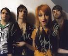 PARAMORE GROUP SIGNED POSTER PHOTO 8X10 AUTOGRAPHED REPRINT HAYLEY WILLIAMS + AL