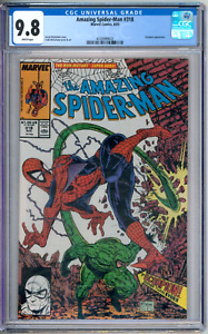 Amazing Spider-Man 318 CGC Graded 9.8 NM/MT Mcfarlane Marvel Comics 1989