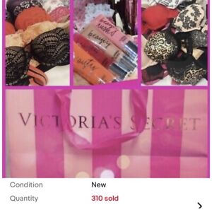 NWT Victoria's Secret WHOLESALE RESALE Mixed Lot Bra Panty PINK Lingerie Beauty