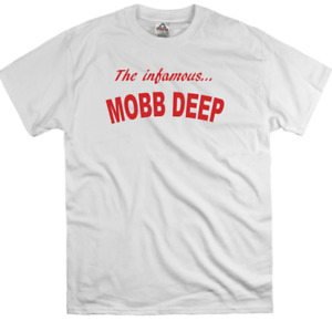The Infamous Mobb Deep T shirt New Retro 90s Hip Hop Rap Queensbridge 420 Music