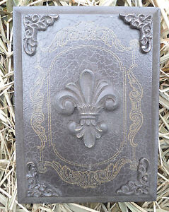 Tuscan plaque plastic garden casting plaque mold mould  6.25