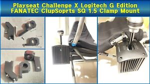 Playseat Challenge X Logitech G Edition Fanatec ClupSports SQ 1.5 Shift  Mount
