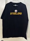 NFL Pittsburgh Steelers Football T Shirt Men XL  - Embroidered