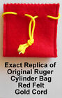 Ruger Felt Cylinder Bag / Pouch Single Six Extra Cylinder,  All Centerfires