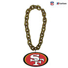 San Francisco 49ers Niners New NFL Fan Chain Necklace Foam 4 Colors!