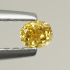 0.13cts Yellowish Brown Oval Natural Loose Diamond 