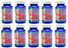 10 Pcs Pure Raspberry Ketone Lean 1200 mg Advanced Diet Fat Weight Loss Capsules