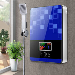 Electric Instant Hot Water Heater Tankless Boiler Bathroom Shower 4500W 110V US