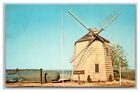 Sag Harbor LI NY Windmill Whaling Memorial Postcard Posted 1968
