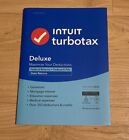 SALE! NEW Authentic TurboTax 2023 Deluxe Federal & State Tax PC &Mac CD &DL read