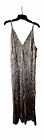 FASHION NOVA Where's The Party At Sequin Dress - Silver 2X NEW