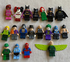 LEGO Minifigures Misc Lot of 19 Marvel and DC Figures