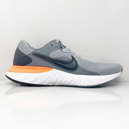 Nike Mens Renew Run 2 CU3504-011 Gray Running Shoes Sneakers Size 12