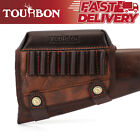 TOURBON PU Leather Buttstock Cheek Riser Rifle Shell Holder for 30-06,308win