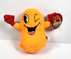 Pacman 25th Anniversary Clyde Orange Ghost Plush Namco NWT Toy Factory
