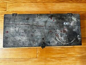 Antique Swifts Wooden Carpenters Hand Tool Box Storage Case