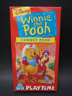 Walt Disney’s Winnie the Pooh Playtime Cowboy Pooh VHS Video VCR Tape