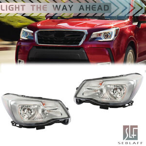 For 2017-2018 Subaru Forester Headlight 2.0XT 2.5i Halogen Factory Left+Right (For: More than one vehicle)