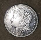 1921 P MORGAN Silver Dollar  Circulated Grade - ZOOM IN ON THE PICS FOR COND.