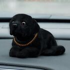 Black Shaking Head Nodding Labrador Dog Decoration Lucky Dog Ornament for Car