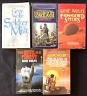 Gene Wolfe ~ Lot of 5: Claw Of the Conciliator, Endangered Species + 3 More