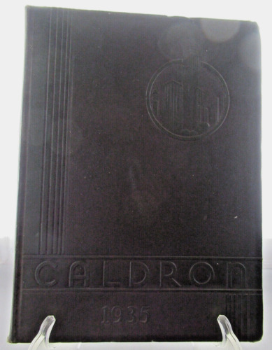 1935 Central H. S. Yearbook Ft Wayne, Indiana w/ 