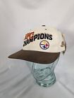Vintage NOS NFL Pittsburgh Steelers AFC Champions Snapback Hat Cap, 90s New
