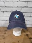 BMW Hat Cap Blue Strapback Embroidered Logo Dealership One Size Fits All