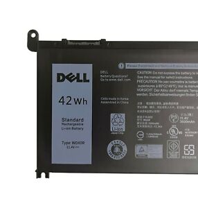 Genuine 42WH WDX0R WDXOR Battery For Dell Inspiron 15 7579 7569 5578 P66F P69G