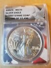 2022 First Strike ANACS MS70 American Silver Eagle