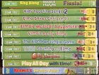 Sesame Street DVD Lot Of 10 Jim Henson Kids Learning & Fun Adventures with Elmo!