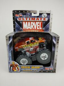 Iron Man Motorized Ultimate Marvel Monsters Mega Truck Series #1 Maisto 2002 New
