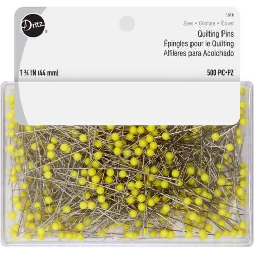 Dritz 1310 - Quilting pins Nickel-Plated Steel