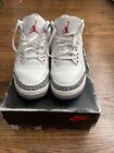 Air Jordan 3 Retro Reimagined White Cement Size 9 DN3707-100 Preowned