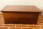 Hand Crafted Wood Cedar Chest Table Box Jewelry Valet 4.5X5.5X10.75