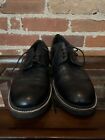 ROCKPORT  H80117 Mens Marshall Black Leather Plain Toe Oxford Shoes Size 10M