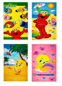 Sesame Street Elmo and Friends Tweety Beach Towel Oversized