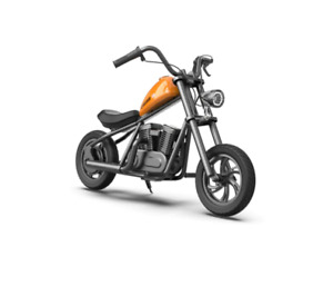 HYPER GOGO Cruiser 12 EL-MB03 Electric Bike Motorcycle For Kids Black Orange
