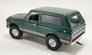 ACME 1:18 1970 CHEVROLET BLAZER CELEBRITY OWNED GREEN - A1807712 - FREE SHIPPING