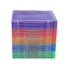 SLIM ASSORTED Color CD Jewel Cases Lot