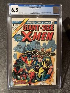 Giant Size X-Men 1 CGC 6.5 1st App Storm, Nigtcrawler Marvel 1975