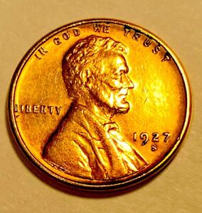 1927 S Lincoln Cent Penny * CHOICE / GEM BU  * #1