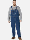 CARHARTT Bib Carpenter Workwear Overalls Denim Men's Size 50x32 OR4672-M