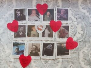 Adele Las Vegas Concert Confetti Polaroids + Hearts + Christmas Trees 20 Pieces 