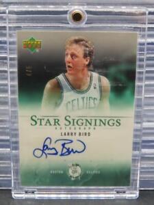 New Listing2007-08 Upper Deck Larry Bird Star Signings Autograph Auto #4/5 Celtics