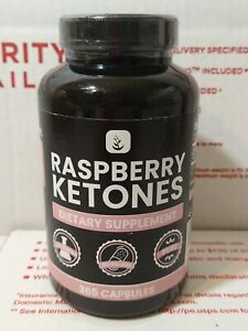 Natural Raspberry Ketone 365 Capsules 4-Month Supply Weight Loss Support Keto
