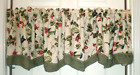 Waverly Orchard Trail Berry Country Fair Scalloped Fairfield Valance Cotton USA