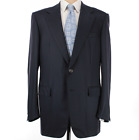 Stefano Ricci NWT 100% Wool Super 180s Suit Size 54L US 44L in Navy w/ Stripes