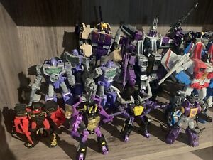 HUGE Transformers Generations Lot Titans Return Power of the Primes Siege Earth